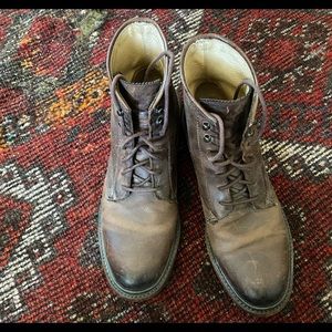 Frye Heritage Women’s Lace Up Ankle Boot Sz 8